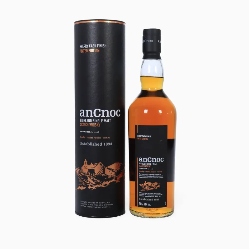 AnCnoc – Sherry Cask Finish (Peated Edition)