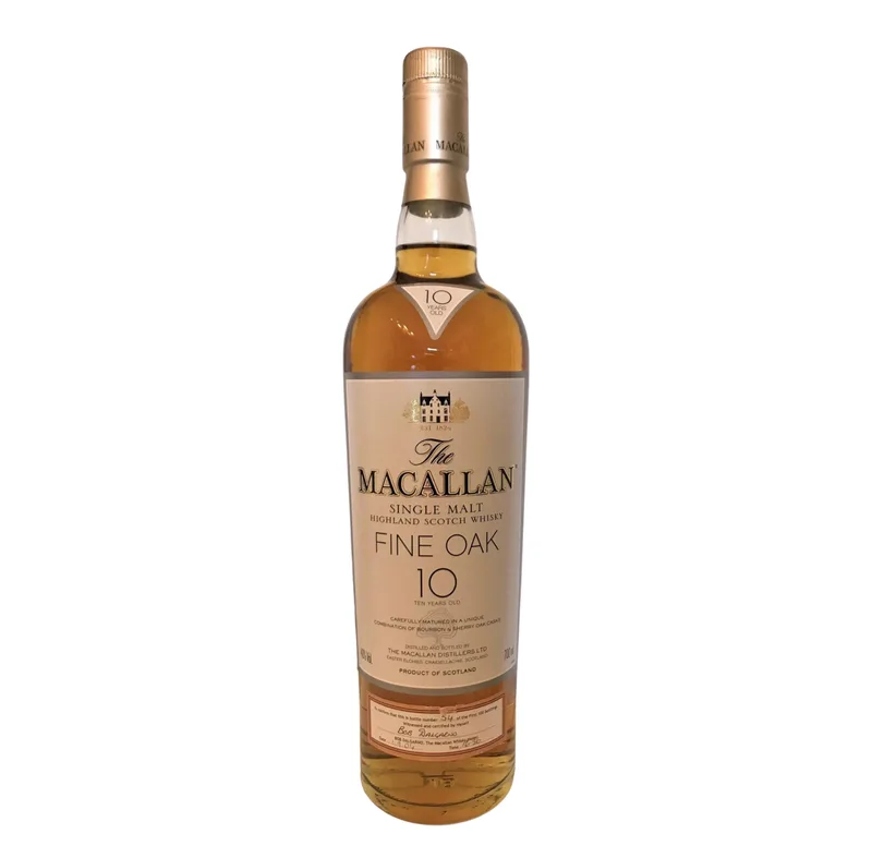Macallan – 10 Year Old (Fine Oak) (70cl, 40%)