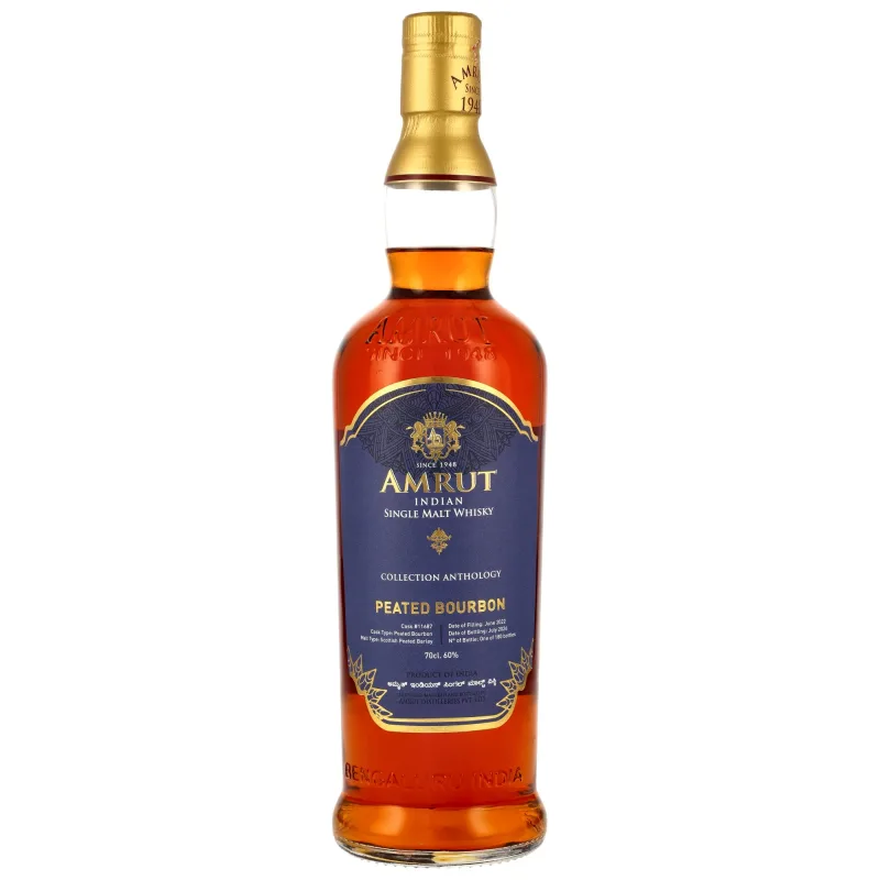 Amrut – 2022/2026 4 Year Old Peated Bourbon Cask #11687