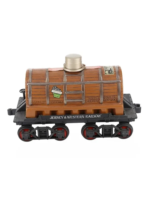 James B. Beam Distilling Co. Beam 100 Months Old 8 Year Old Kentucky Straight Bourbon Whiskey in Jersey & Western Railway Tank Car Regal Porcelain Decanter - Distilled 1975, Bottled 1983 (75cl, 40%)