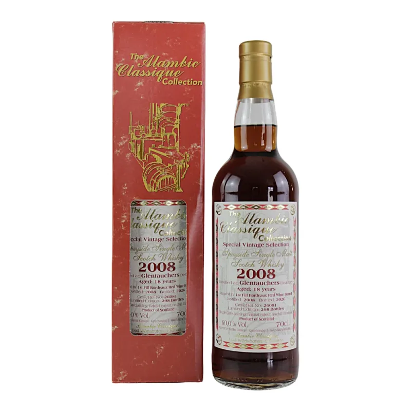 Glentauchers – 18 Year Old 2008 Alambic Classique #26081