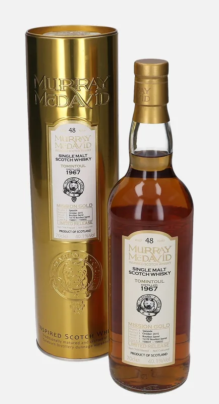 Tomintoul – 1967 48 Year Old Murray McDavid Mission Gold Series (70cl, 40.1%)