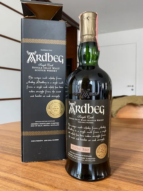 Ardbeg – 1975 Single Cask 4703 for Velier (70cl)