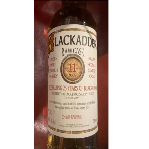 Auchroisk – 2009 Raw Cask Blackadder (56.3%)