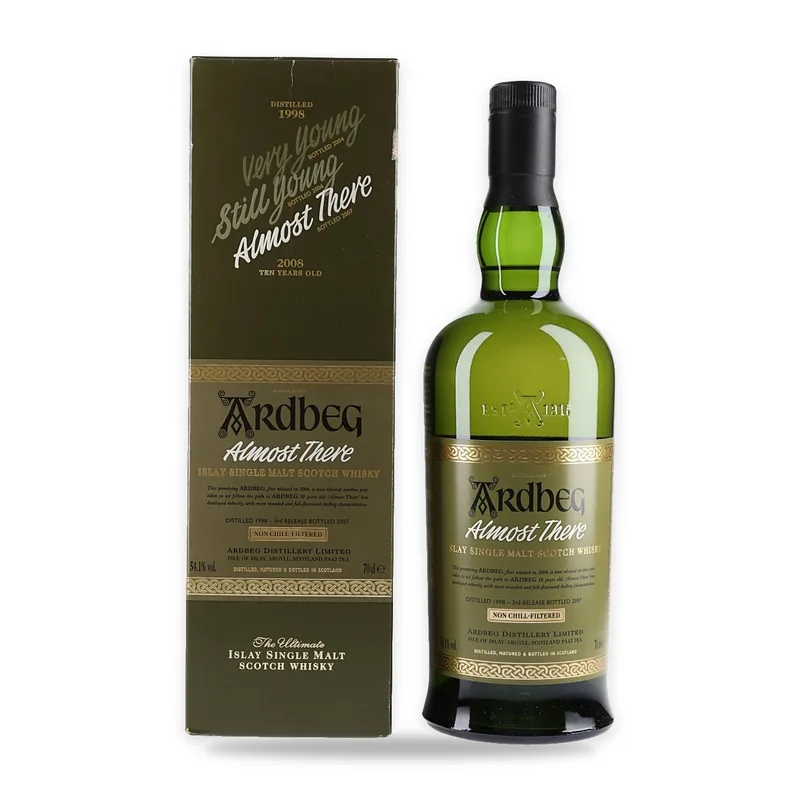 Ardbeg – Almost There 1998 3rd Release (70cl, 54.1%)