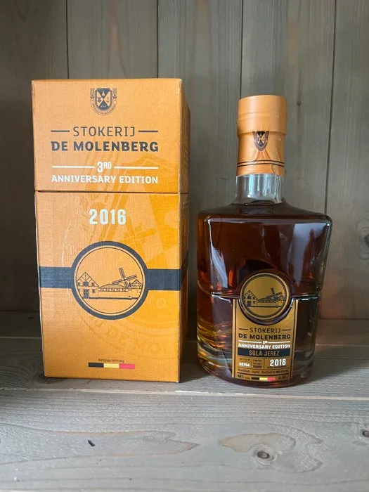 Gouden Carolus 3rd Anniversary Edition Sola Jerez - Stokerij De Molenberg - b. 2016 - 50cl