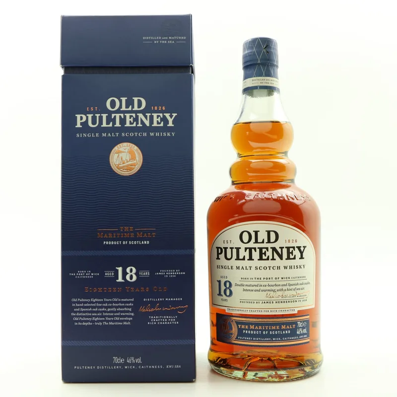 Old Pulteney – 18 Year Old (70cl, 46%)