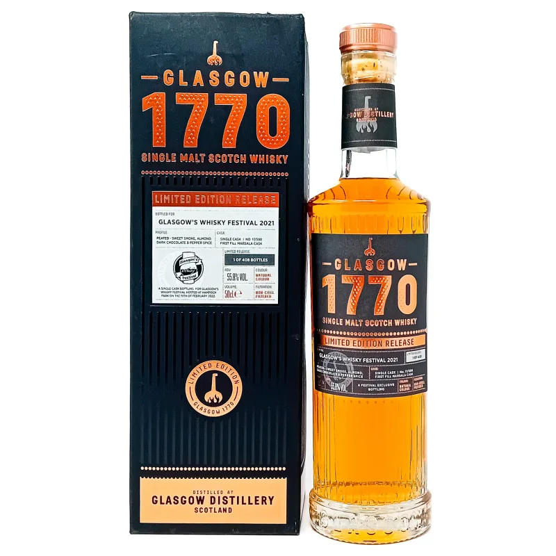 Glasgow – '1770' Single Cask #598 Glasgow Whisky Festival 2021