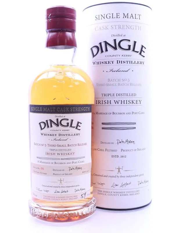 Dingle – Single Malt Cask Strength B3 Bottle No. 416