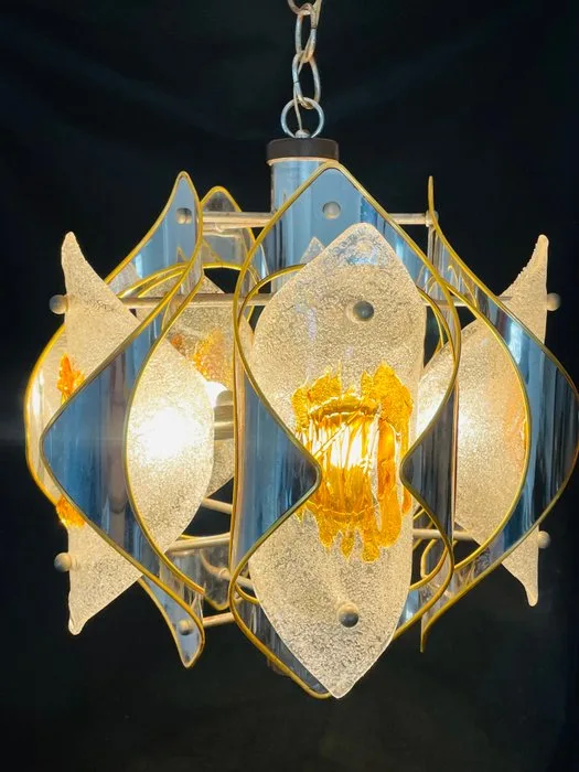 Murano - Table lamp - Metal, Glass - Murano chandelier