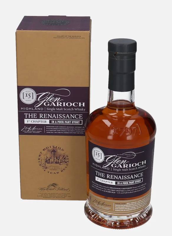 Glen Garioch – The Renaissance 15 Year Old 1st Chapter in a four part story
