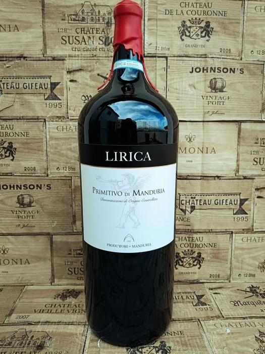 2023 Produttori Vini Manduria, Lirica Primitivo di Manduria - Puglia DOC - 1 Nebuchadnezzar (15.0L)