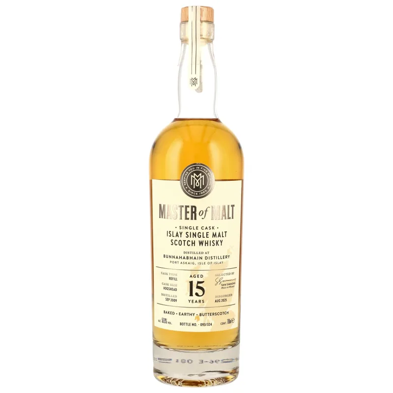Bunnahabhain – 15 Year Old 2009/2025 Master of Malt Masterpiece