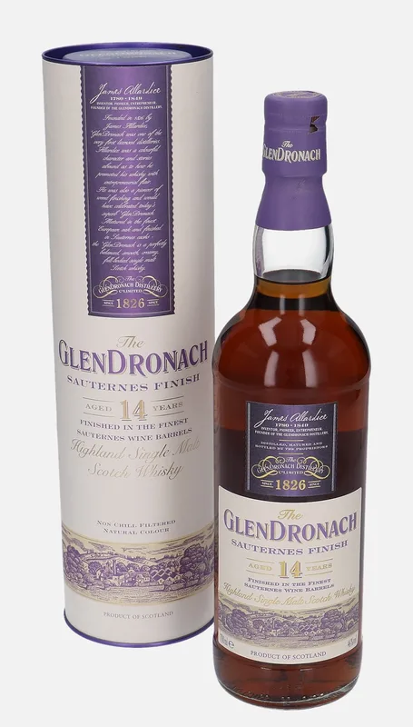 Glendronach – Sauternes Finish 14 Year Old