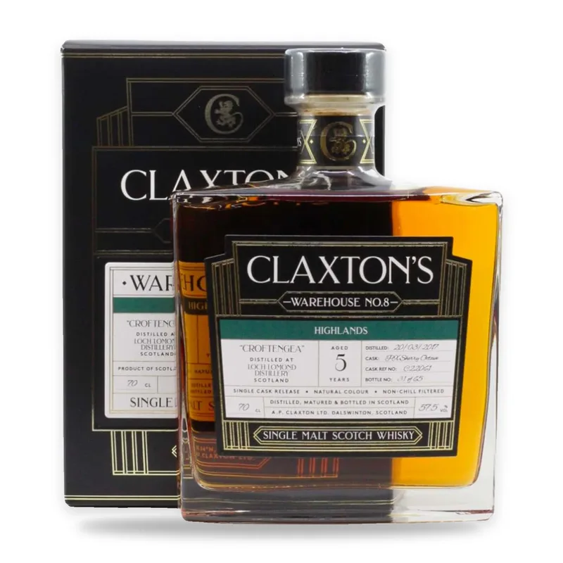Claxton's Croftengea 5 Year Old PX Octave (70cl, 57.5%)