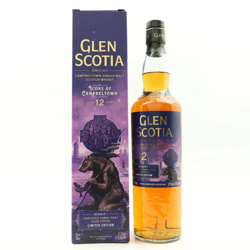 Glen Scotia – 12 Year Old Icons Of Campbeltown Release No.3 The Wulver (70cl, 51.7%)