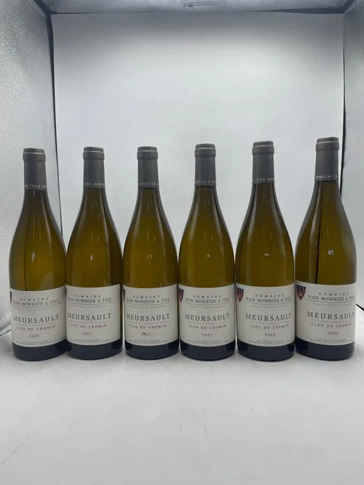 2022 Domaine Jean Monnier & Fils "Clos Du Cromin" - Meursault - 6 Bottles (0.75L)