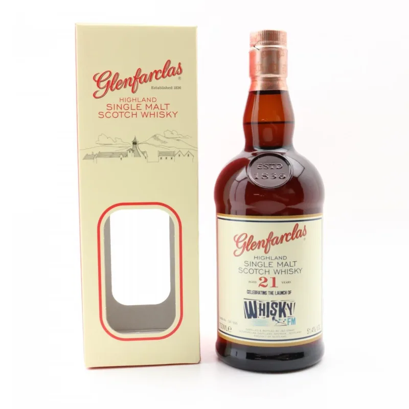 Glenfarclas – 21 Year Old For Whisky FM Limited Edition (2019) (70cl, 51.4%)