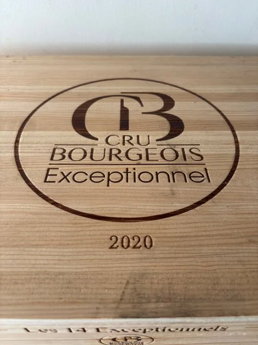 2020 Exceptionnel Collection Cru Bourgeois - Bordeaux - 14 Bottles (0.75L)