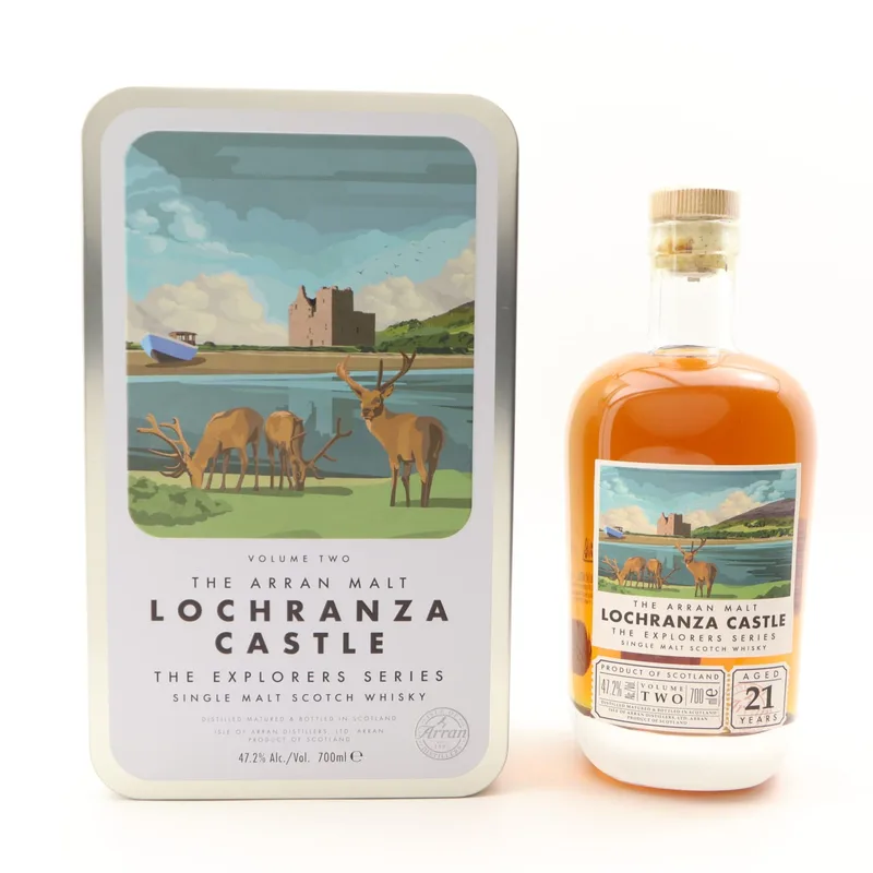 Arran 21 Year Old Explorers Series - Volume Two ‘Lochranza Castle' (70cl, 47.2%)