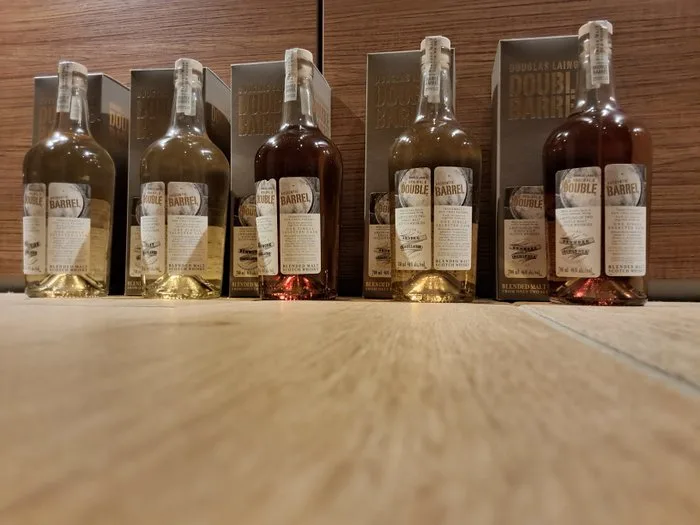 Double Barrel - Blended Malt - Douglas Laing - 700ml - 5 bottles