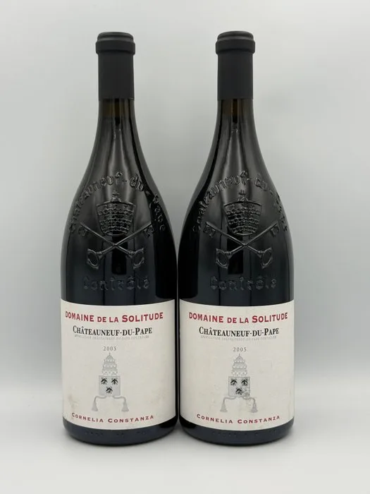 2005 Domaine de la Solitude, Cornelia Constanza - Châteauneuf-du-Pape - 2 Magnums (1.5L)