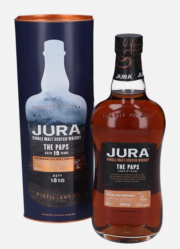 Isle of Jura – The Paps 19 Year Old (70cl, 45.6%)