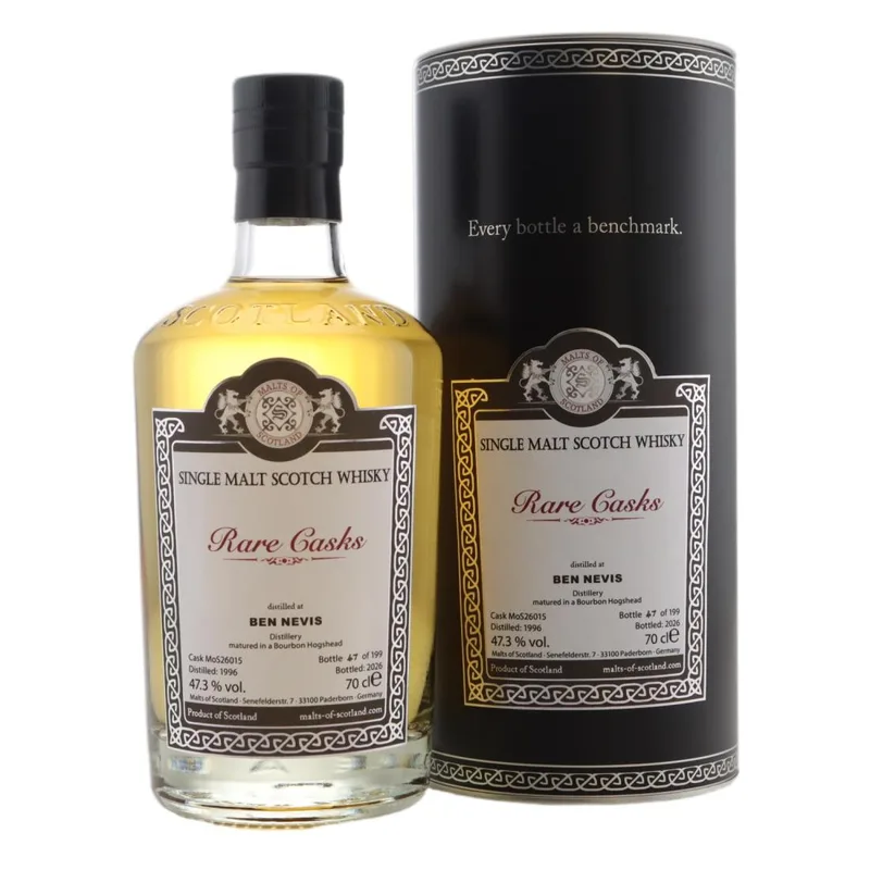 Ben Nevis – 1996 Malts of Scotland Rare Casks