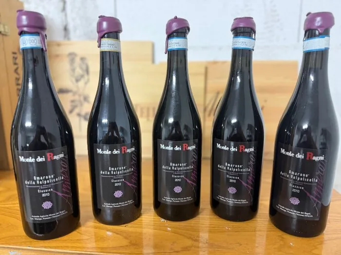 2010 Monte dei Ragni - Amarone della Valpolicella Classico - 5 Bottles (0.75L)