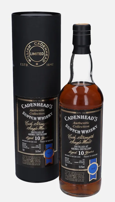 Ardbeg – 1993 10 Year Old Wm. Cadenhead Authentic Collection