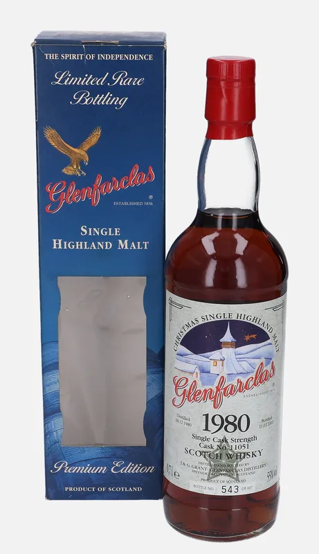 Glenfarclas – Christmas Single Highland Malt 1980