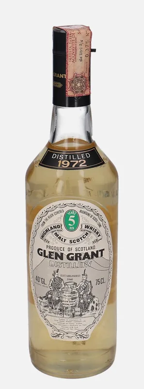 Glen Grant – 1972 5 Year Old (75cl, 40%)