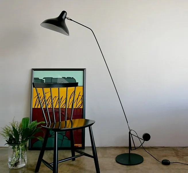 DCW edition Paris - Bernard Schottlander - Lamp - MANTIS BS1 B - Steel, Aluminium