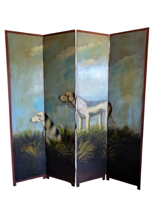 Folding screen - Wood