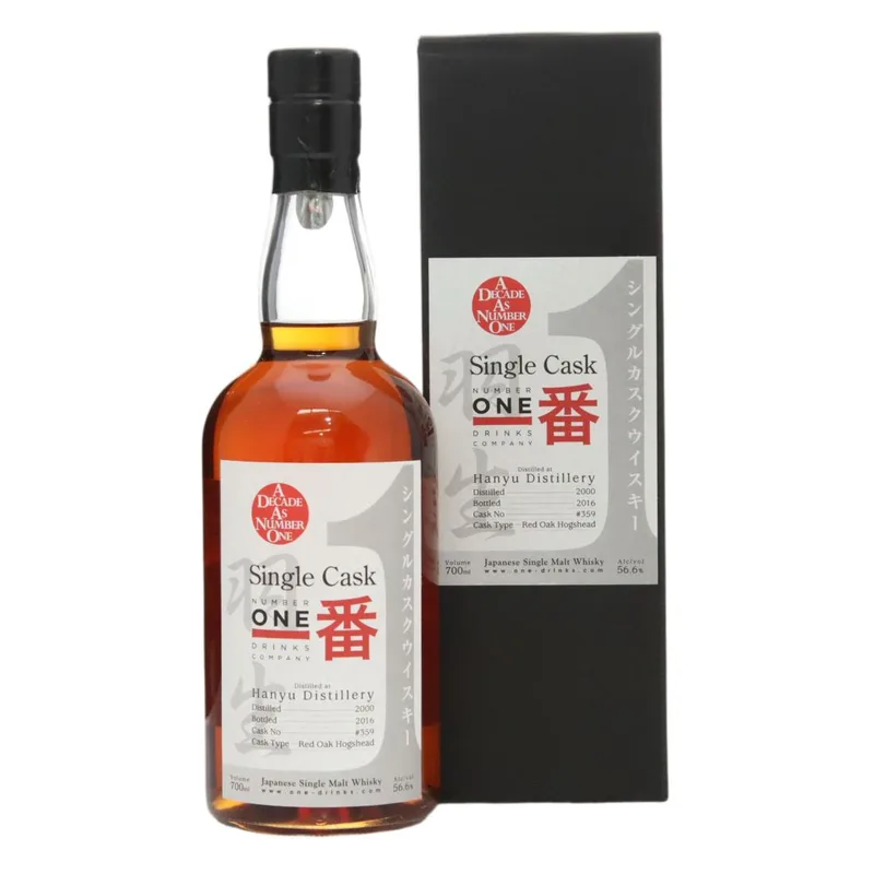 Hanyu – 2000 A Decade as Number One (70cl, 56.60%)