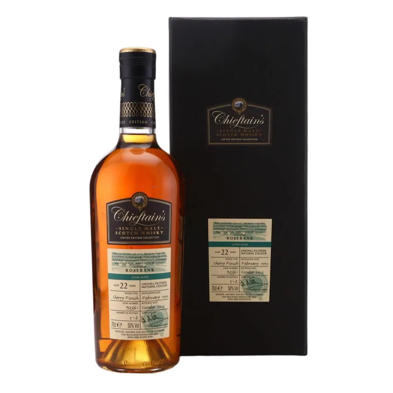 Rosebank – 1990 Chieftain's 22 Year Old (70cl, 50.00%)