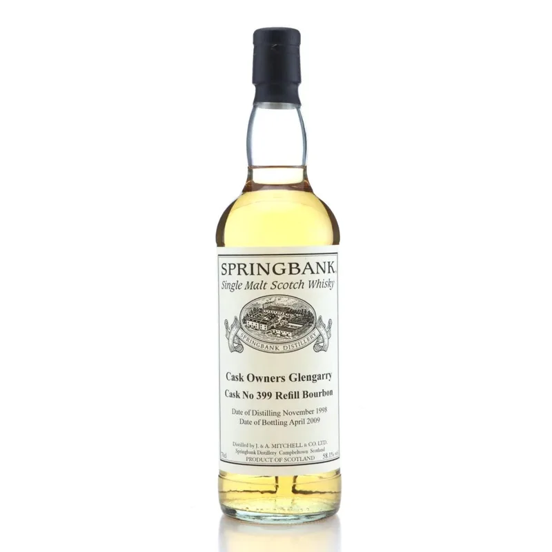 Springbank – 1998 Private Cask (70cl, 58.10%)