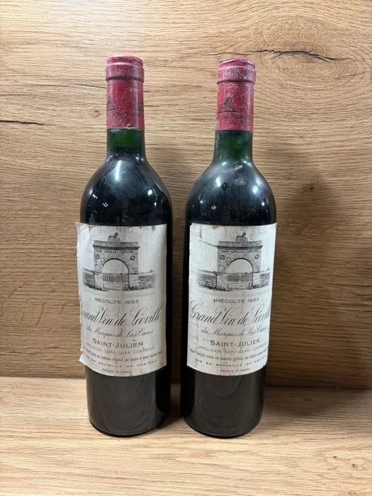 1985 Chateau Léoville las Cases, - Saint-Julien 2ème Grand Cru Classé - 2 Bottles (0.75L)