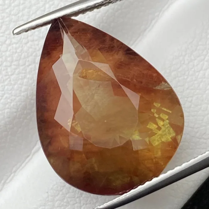 Mixed gemstones - 13.31 ct - International Colored Gemstone Association (ICA GemLab) - Rare Andesine Feldspar