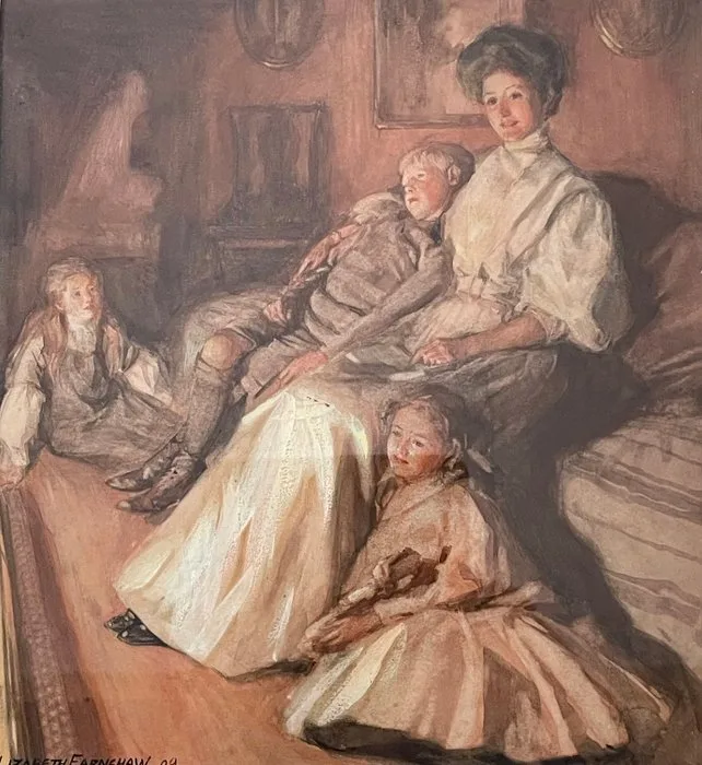Elizabeth Earnshaw (XIX-XX) - By the Fireside
