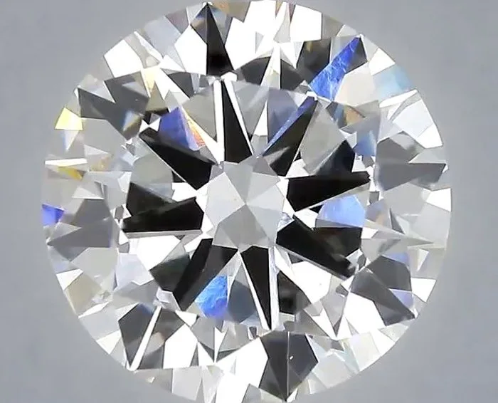 1 pcs Diamond (Lab-grown) - 7.02 ct - Round - F - VVS2 - International Gemological Institute (IGI)