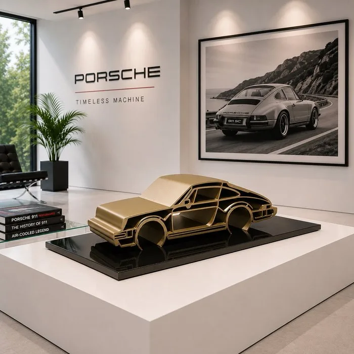 Porsche 911 SC - 1/12 Scale - XXL Car Sculpture - 02/30 PCS - New Item - Legends Cars - By Automobilia Art - Art Sculpture - 2025
