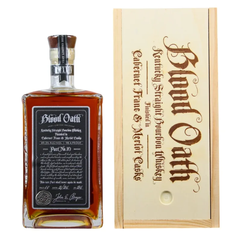 Blood Oath Pact No. 10 Blended Straight Bourbon Whiskey