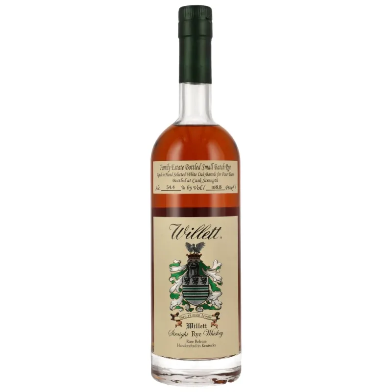 Willett – Family Estate Small Batch Straight Rye Whiskey