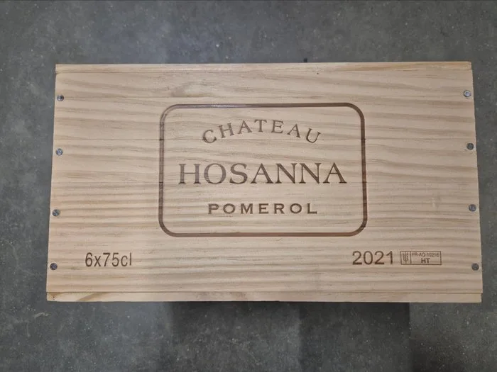 2021 Chateau Hosanna - Pomerol - 6 Bottle (0.75L)