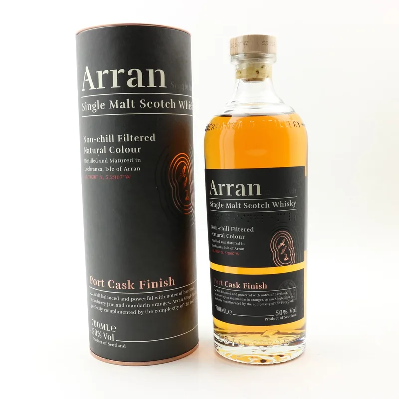 Arran – Port Cask Finish (70cl, 50%)
