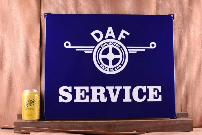 Sign - Daf - XL DAF Service logo; Eindhoven Service center; 50cm; enamel sign