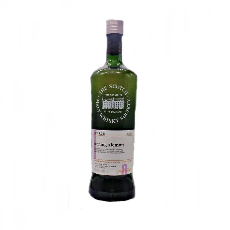 Glenfarclas – 8 Year Old 'Ironing a Lemon' Scotch Malt Whisky Society