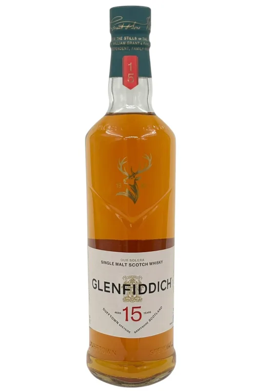 Glenfiddich – 15 Year Old Solera Reserve Single Malt Scotch Whisky