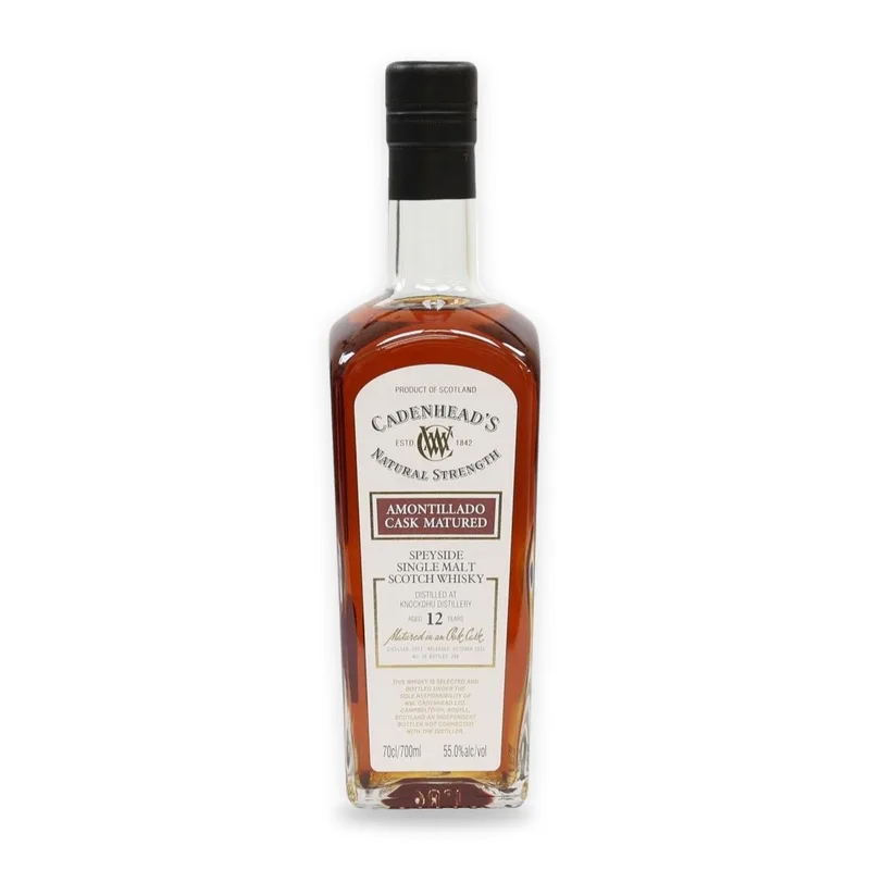 Knockdhu – 12 Year Old 2013 - Cadenhead's Natural Strength (70cl, 55%)